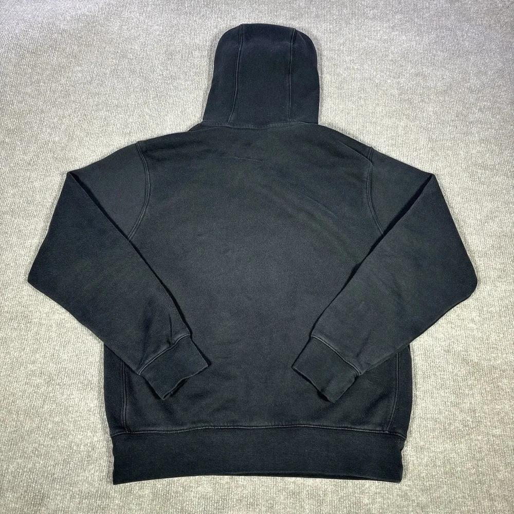 Nike Sportswear‎ Club Fleece Hoodie Sweatshirt Mens S Pullover Black Embroidered